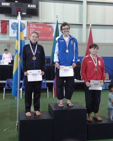 Baraccani medaglia doro mondiale Canada giugno 2013