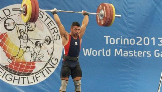 160 kg slancio BOMBACI RECORD DEL MONDO 550