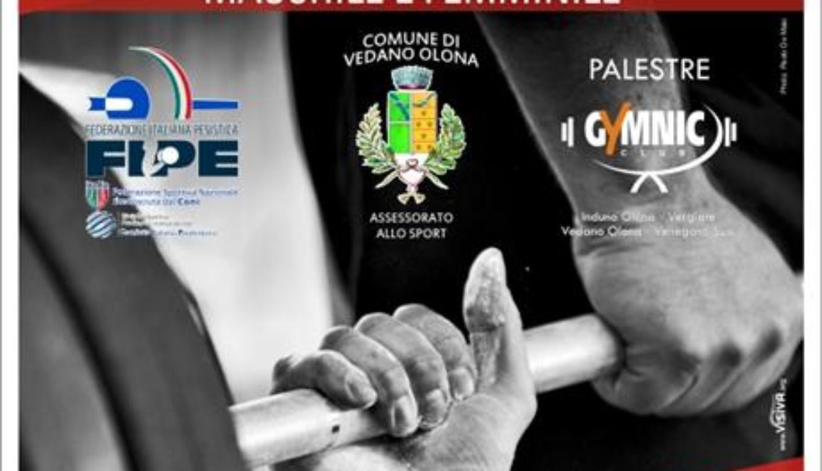 locandina it assoluti di panca 2013 Custom