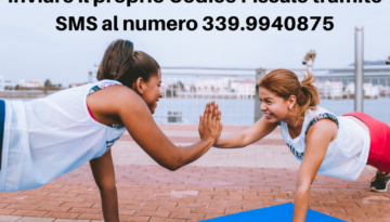 Inviare il proprio Codice Fiscale tramite SMS al numero 339.9940875