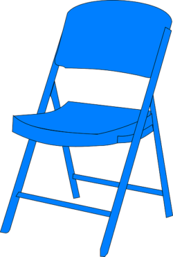 sedia blu