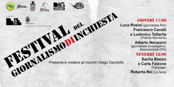 Festival del Giornalismo d’Inchiesta