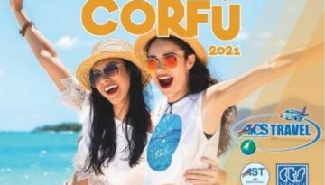 corfu aics travel