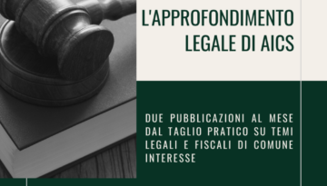 l'approfondimento legale di Aics