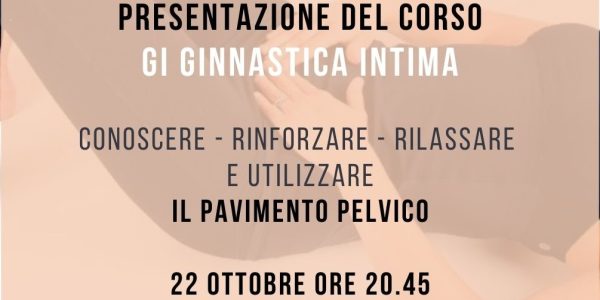 Corso GI ginnastica intima