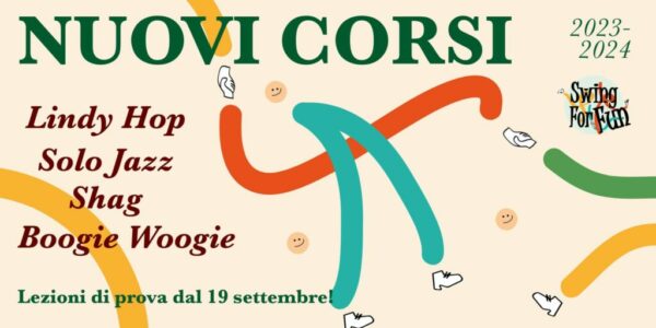 Nuovi corsi Swing For Fun