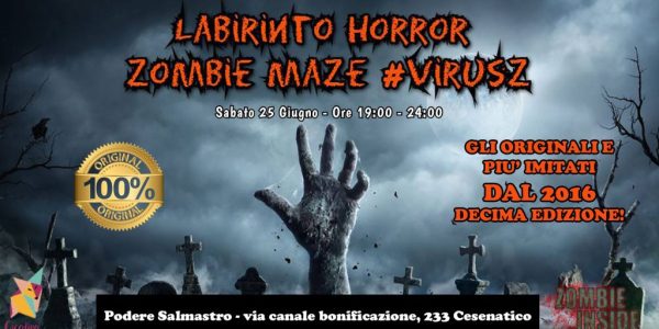 ZOMBIE MAZE – Labirinto Horror – #VirusZ