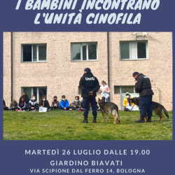 Dimostrazione UNAC I bambini incontrano i cani poliziotto-3