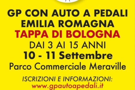 GP con auto a pedali Emilia Romagna