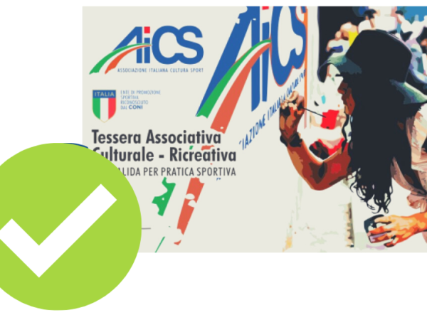 Per partecipare alle attività delle associazioni AICS, controlla che la tua tessera AICS sia valida!