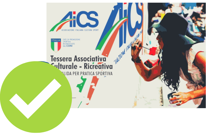Per partecipare alle attività delle associazioni AICS, controlla che la tua tessera AICS sia valida!