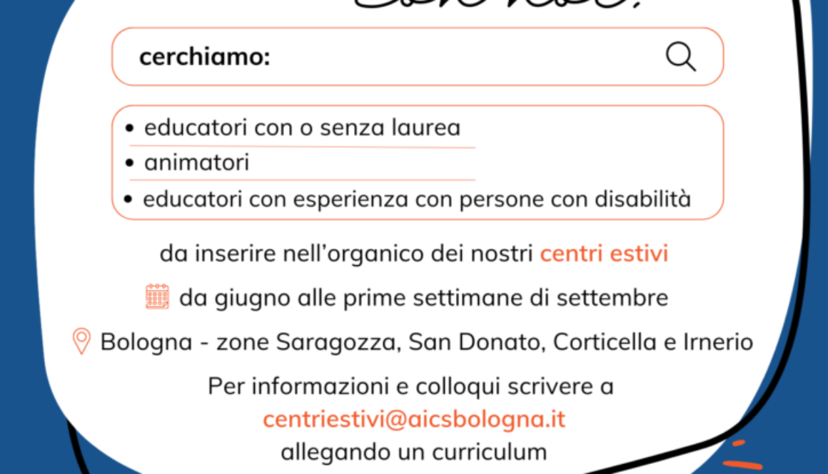Lavora con noi