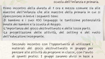 Date martedì 18 aprile e martedì 02 maggio