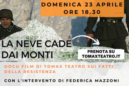 Proiezione “La neve cade dai monti”