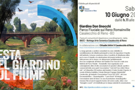 Festa nel giardino sul fiume