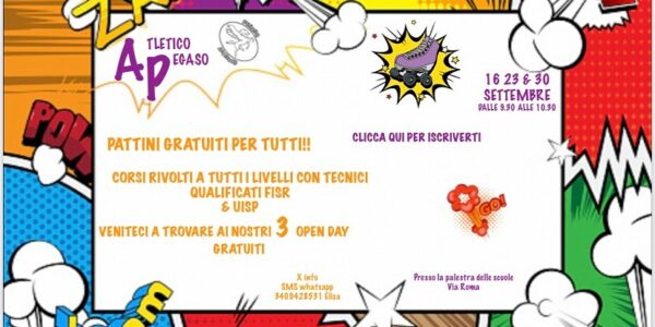 Nuova stagione Atletico Pegaso Pattinaggio