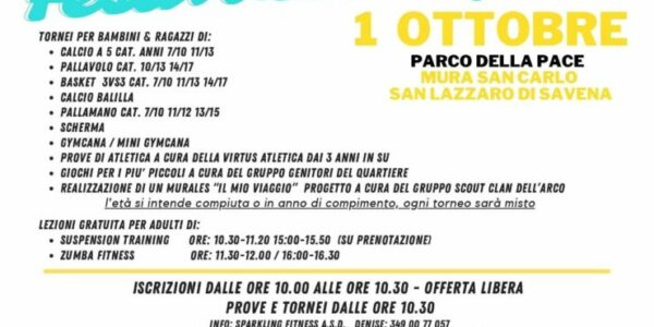 Festa dello Sport a San Lazzaro