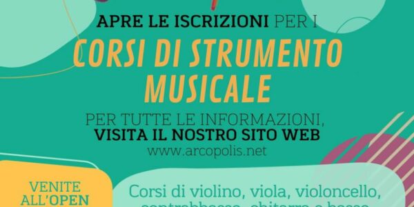 Open Day scuola di musica Arcopolis
