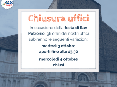 Chiusura uffici San Petronio