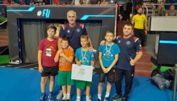 Squadra Lotta ragazzi CAB 2023 campionati italiani