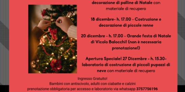 Il SET Vicolo Balocchi ti aspetta per un Natale scintillante!