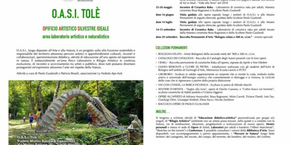 O.A.S.I. TOLE’ – Opificio Artistico Silvestre Ideale