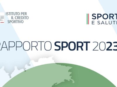 Rapporto Sport 2023: il settore vale 22 mld di euro, 900mila volontari impegnati