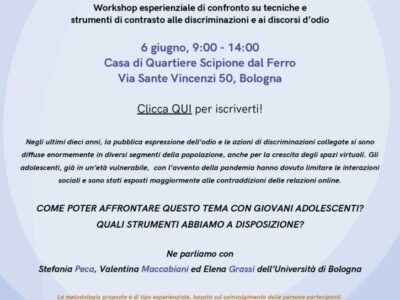 Come contrastare i fenomeni d’odio? Strumenti e pratiche di contrasto alle discriminazioni