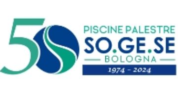 Logo 50 anni - Piscine e Palestre SO.GE.SE
