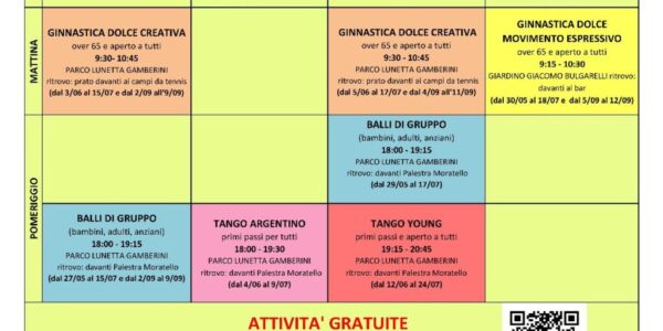 Programma Parchi in movimento Olitango