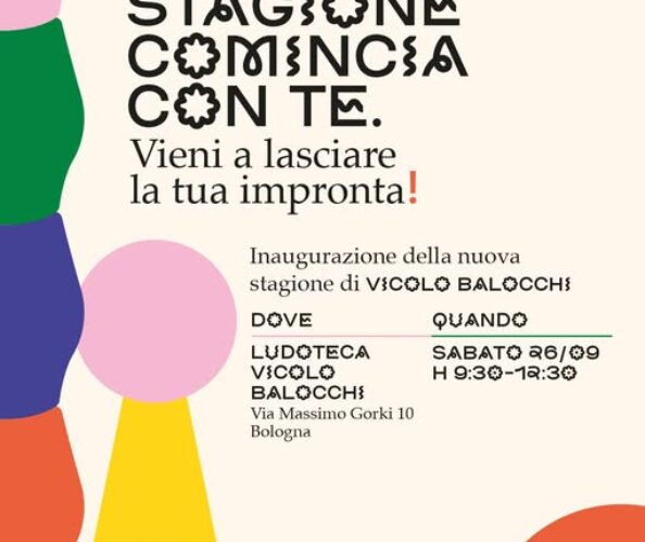 Inaugurazione della nuova stagione di Vicolo Balocchi
